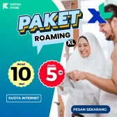 Paket Roaming Umroh XL 5 Gb | 10 hari - Toko Kaffaa